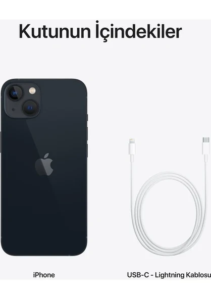 iPhone 13 128 GB Gece Yarısı - 7