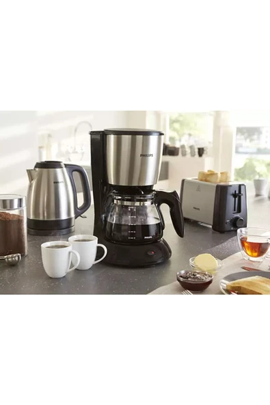 Philips Hd7462/20 Filtre Kahve Makinesi Inox - 6