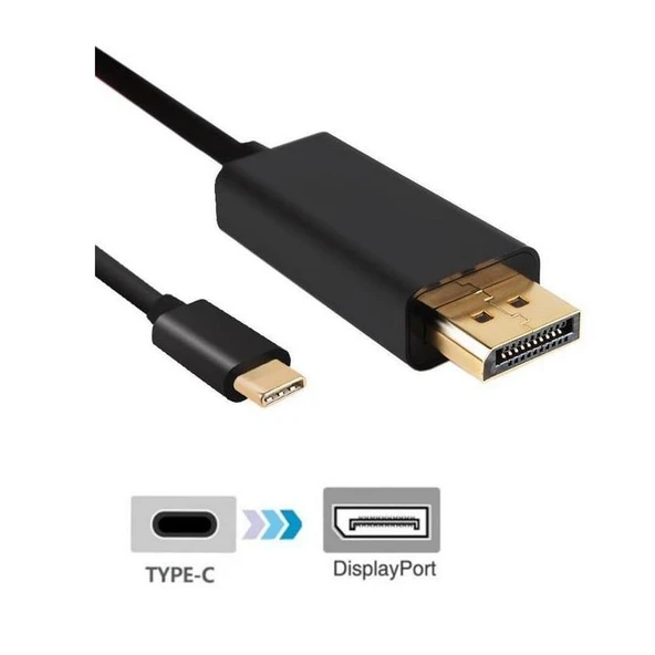 4467 Type C Usb 3.1 To Displayport Çevirici Dönüştürücü Adaptör Kablosu - Resim 8