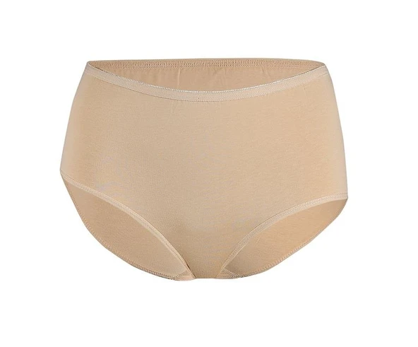 6 Adet Yıldız Bayan Likralı Yüksek Bel Külot Ten 3747 ürün görseli