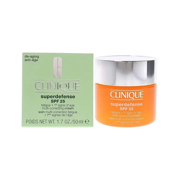 Clinique Superdefense SPF25 Karma ve Yağlı Ciltler İçin Çoklu Düzeltici Jel 50ml