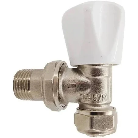 KALDE KÖŞE RADYATÖR VANASI PEX BAĞLANTILI(2 ADET)