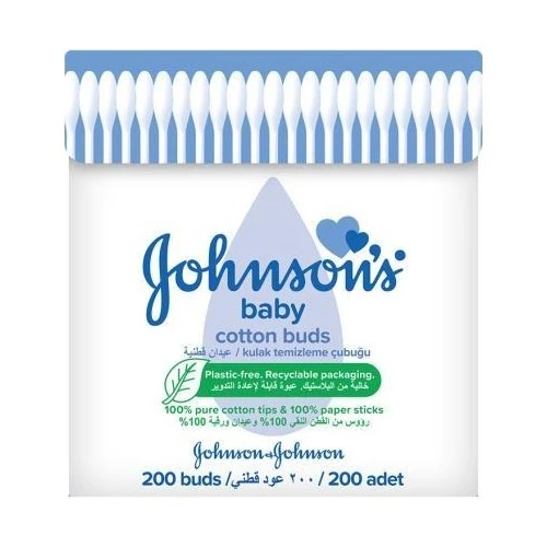 Johnsons Baby Kulak Temizleme Çubuğu 200 Adet (2 Li Set) - 2
