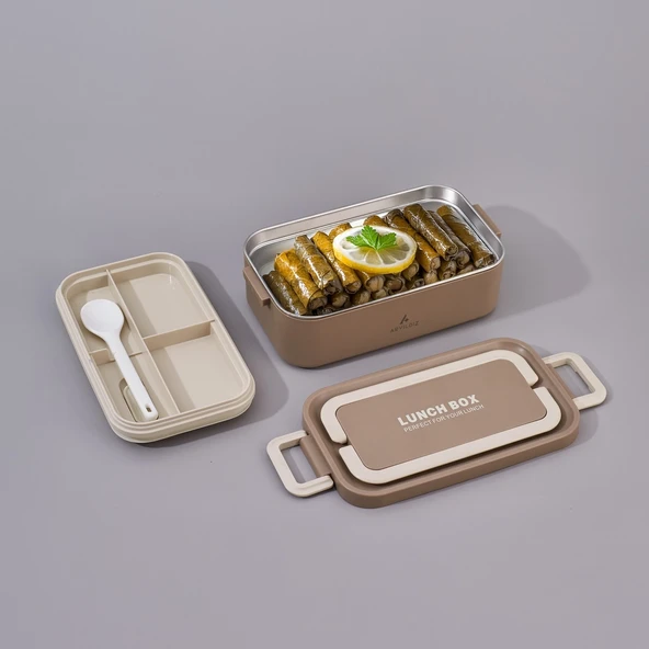 Aryıldız Bento Lunch Box Yemek Termosu Haki 1000 Ml Ar262139