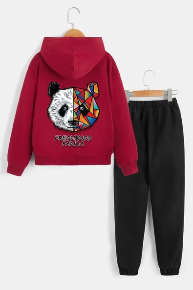 Çocuk Panda Eşofman Takımı - 7