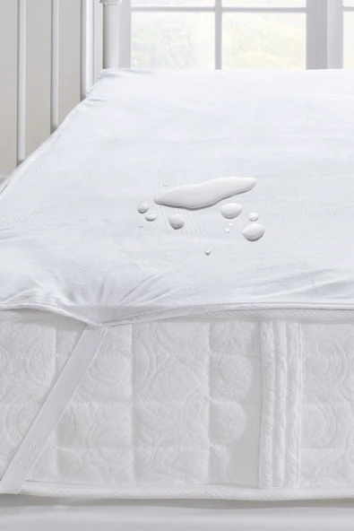 Evony Sıvı Geçirmez 60x120 Cm Pamuk Alez Bebe Çocuk - Resim 4