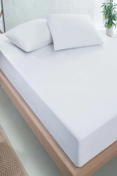 Evony 160x200 30 Cm Çift Kişilik Sıvı Geçirmez Fitted Alez Micro Yatak Koruyucu