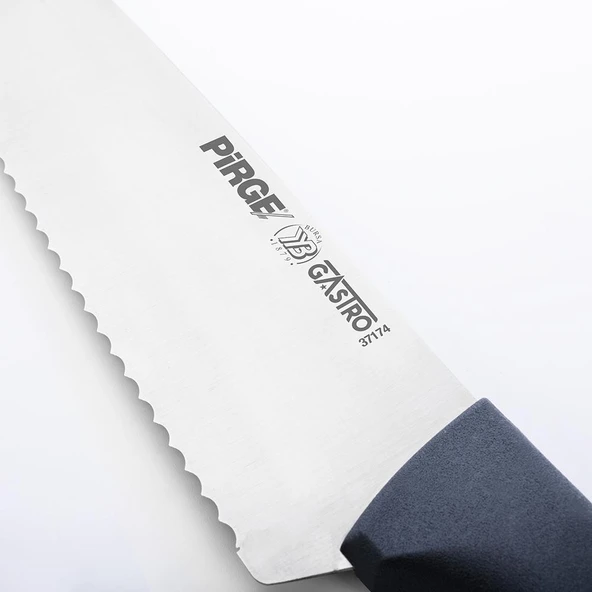 Pirge Gastro Şef Bıçağı Dişli Gri 25 Cm 37174 - 5