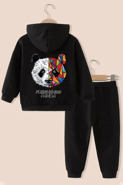 Çocuk Panda Eşofman Takımı - 3