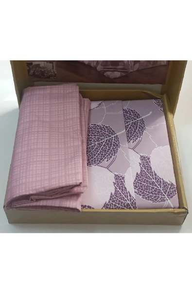 SENLİFE Senlife Kutulu Battal Çift Kişilik Ranforce Nevresim Takımı 1. Kalite Solmaz - 4