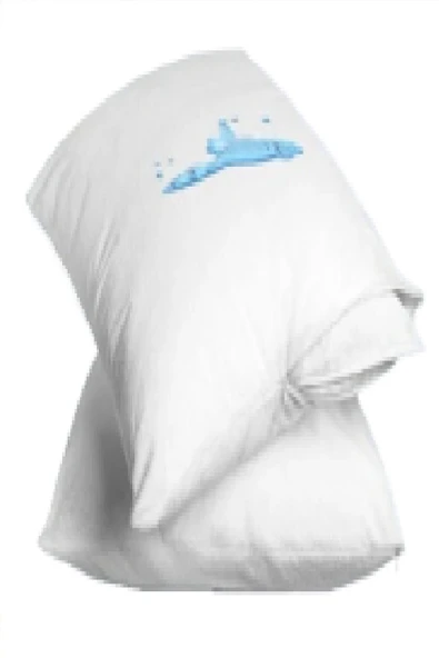 Altın Karma 2 Adet Sıvı Geçirmez Alez Pamuk Yastık Kılıfı Fermuarı Kulplu 50x70 Cm - 4