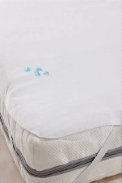 mycey Sıvı Geçirmez 70x140 Cm Bebek Alezi Pamuklu Köşe Lastikli - Resim 4