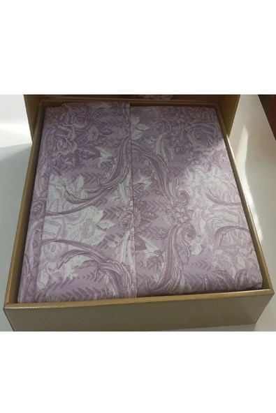 SENLİFE Senlife Kutulu Battal Çift Kişilik Ranforce Nevresim Takımı 1. Kalite Solmaz - 2