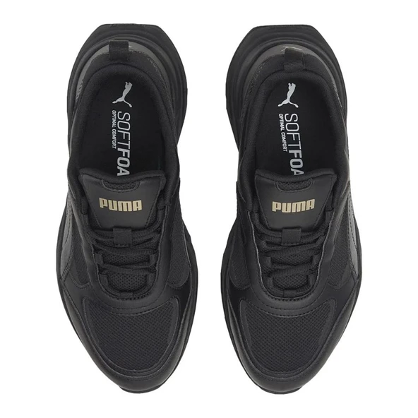 Puma Cassia Kadın Siyah Sneaker Ayakkabı 38464702 - Resim 4