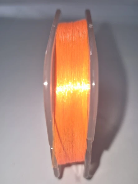 Eagenset Organze İp Çapari İpi Ultraviyole Uv Neon Turuncu Makara - Resim 8