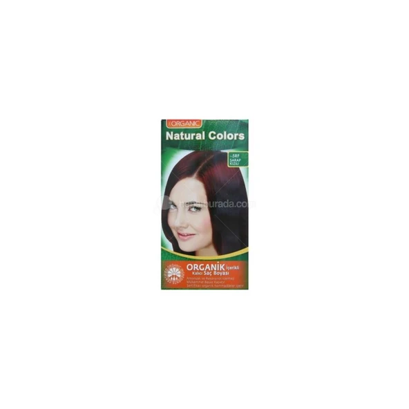 Natural Colors Şarap Kızılı Saç Boyası 5RF-8682467000742