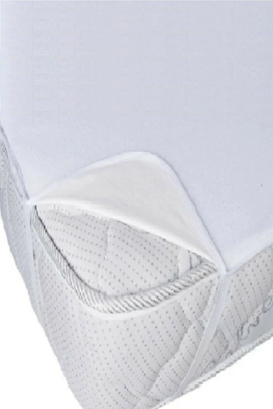 mycey Tek Kişilik Alez Köşe Lastikli 120x200 Cm Sıvı Geçirmez Alez ürün görseli 1