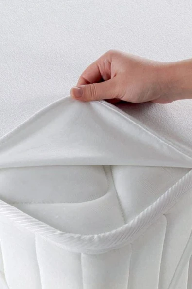 mycey Sıvı Geçirmez 70x140 Cm Bebek Alezi Pamuklu Köşe Lastikli ürün görseli 1