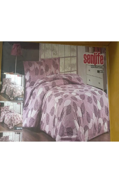 SENLİFE Senlife Kutulu Battal Çift Kişilik Ranforce Nevresim Takımı 1. Kalite Solmaz