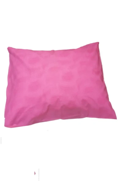 mycey Altın Karma 10 Adet Yastık Kılıfı 50x70 Cm Fermuarlı Ranforce Nevresim Kumaş Renk Fuşya - 3
