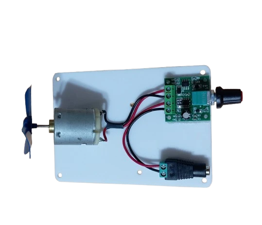 Pervaneli Motor Hızı Ayarlanabilen Adaptörlü Öğrenci Deney Devresi - 7