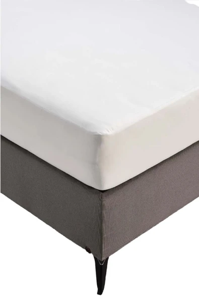 mycey Sıvı Geçirmez Çift Kişilik Alez Battal Boy 200x200x30 Cm %100 Pamuk Fitted - 3