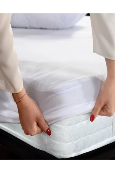 Bebesi Fitted Tek Kişilik Alez Pamuk 100x200 30 Cm Sıvı Geçirmez - Resim 3