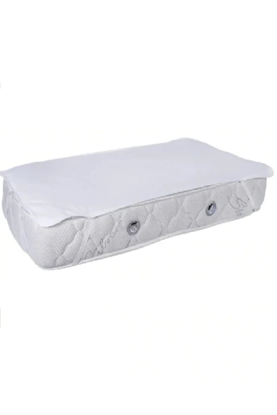 Bebesi 50 Cm Enindeki Alez Ebatları Sıvı Geçirmez Pamuk Köşe Lastikli - Resim 5