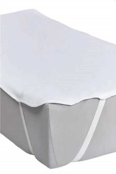 Evony 70x120 Cm Sıvı Geçirmez Pamuk Alez Dört Kenarı Lastikli Yatak Koruycu Alez