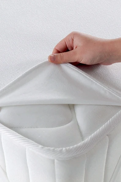 Altın Karma Bebe Alezi 50x90 Cm Pamuk Köşe Lastikli Sıvı Geçirmez - 3