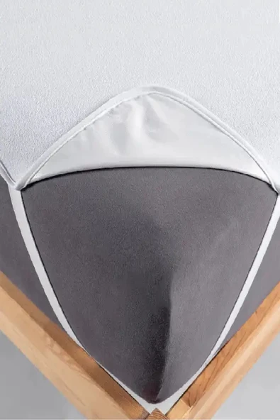 Bebesi Alez 80x100 Cm Alez Sıvı Geçirmez Bebe Alezi Pamuk Kumaş Köşe Lastikli - 3
