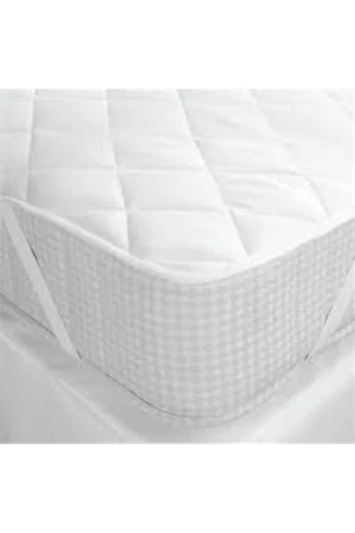 mycey Yatak Koruyucu Kapitoneli 150x200 Cm Çift Kişilik Çarşaf Köşe Lastikli - Resim 3