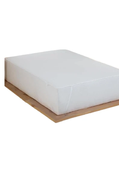 Evony Tek Kişilik Sıvı Geçirmez Alez 90x200 Cm Pamuklu Yatak Koruyucu Alez - Resim 4