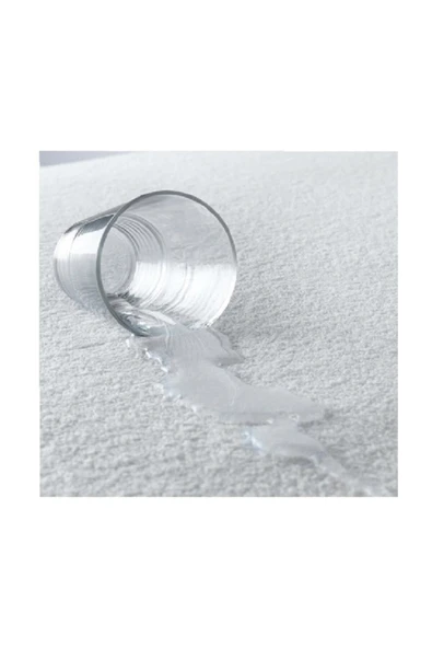 Evony 200x220 Cm Pamuk Sıvı Geçirmez Alez Çift Kişilik - Resim 3