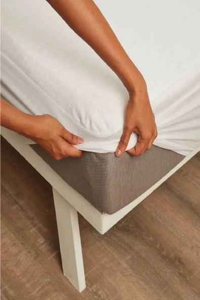 Bebesi 90x190 Cm Fitted Alez Pamuk Sıvı Geçirmez Tek Kişilik Alez - 4