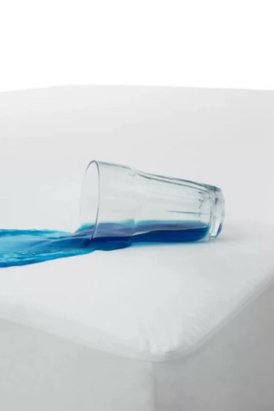 Bebesi Çift Kişilik 160x200 Cm Sıvı Geçirmez Fitted Alez Pamuk Kumaş Alez - Resim 4