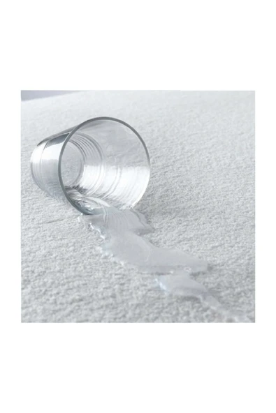 Evony Çift Kişilik Alez 150x200 Cm Sıvı Geçirmez Yatak Koruyucu Micro Kumaş - Resim 3