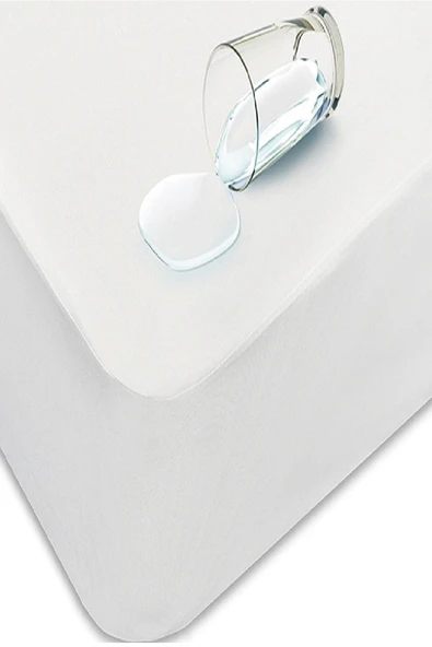 mycey Battal Fitted Çift Kişilik Alez 220x200 30 Cm Micro Kumaş Sıvı Geçirmez - Resim 3