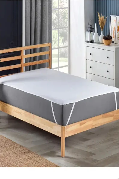 mycey Sıvı Geçirmez Micro Alez 90x190 Cm Tek Kişilik Yatak Koruyucu - Resim 5