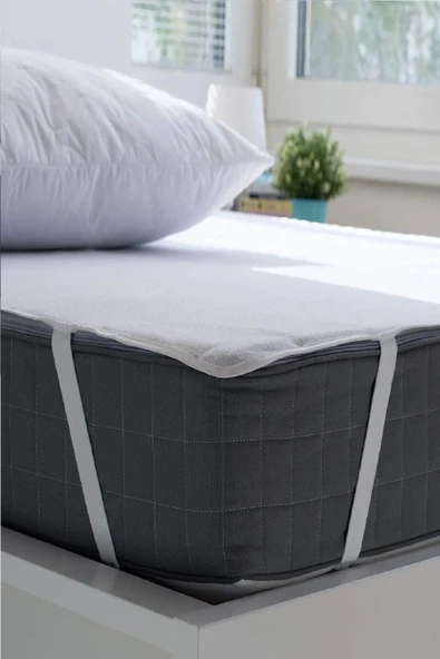 Divanev 70x120 Cm Yastık Kılıflı Sıvı Geçirmez Pamuk Alez Ve Yastık Kılıflı Alez ,, Takım ürün görseli 1