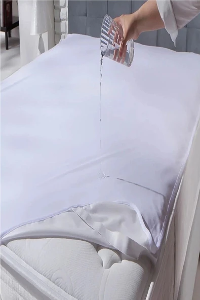 mycey Sıvı Geçirmez Alez 160x200 Cm Micro Köşe Lastikli Yatak Koruyucu - 3