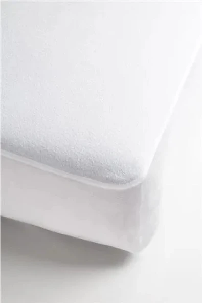 Bebesi Çift Kişilik 160x200 Cm Sıvı Geçirmez Fitted Alez Pamuk Kumaş Alez - Resim 5