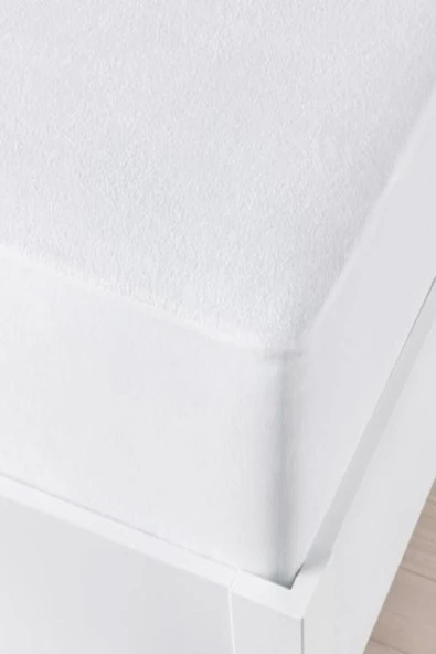 Divanev Fitted Alez 70x120 20 Cm Bebe Pamuk Kumaş Sıvı Geçirmez Yatak Koruyucu