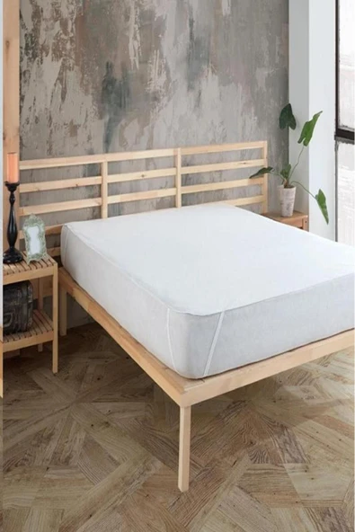 Bebesi 80x190 Cm Alez Pamuklu Köşe Lastikli Sıvı Geçirmez Bebek Yatağı Alezi - 5