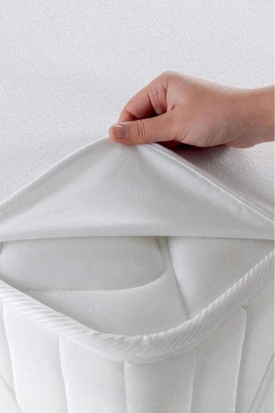 Bebesi Çift Kişilik Ebatlar Sıvı Geçirmez Alez Micro Kumaş Köşelerinden Lastikli