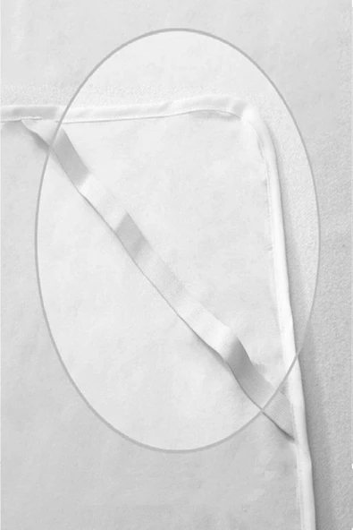 Divanev Bebe Çocuk 70x120 Cm Mikro Kumaş Köşe Lastikli Alez Sıvı Geçirmez - Resim 3