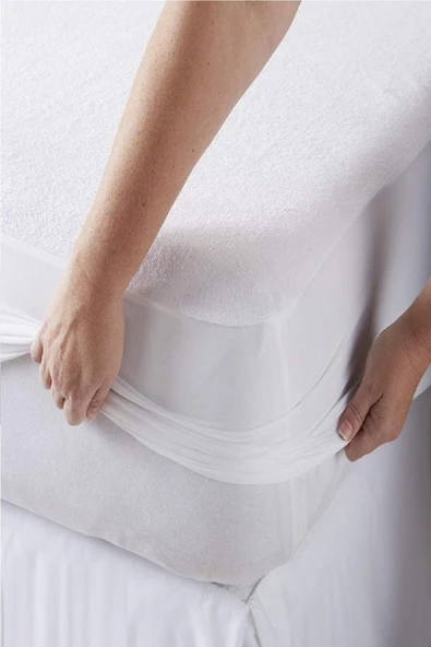 mycey Fitted Alez 60x120 30 Cm Su Sıvı Geçirmez Pamuk Fitted Alez Yatak Koruyucu - 3
