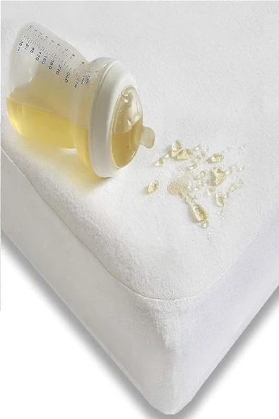 Bebesi Fitted Bebe Alez Ebatları Sıvı Geçirmez Micro Yatak Koruyucu - Resim 2