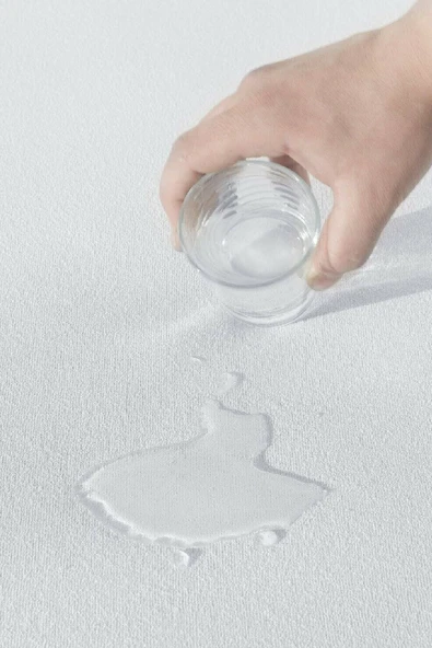 mycey Bebesi Oyun Parkı Yatağı Için 70x110 10 Cm Micro Fitted Lastikli Alez - Resim 3