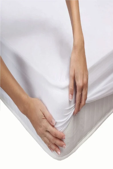 Divanev Sıvı Geçirmez 60x120 Cm Fitted Bebe Alezi Pamuk Kumaş ürün görseli 1